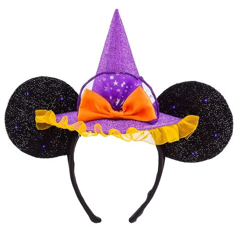 The Minnie Mouse witch headband: a fun and festive accessory for Halloween